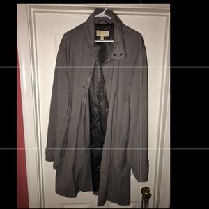 Grey Michael Kors Long Coat